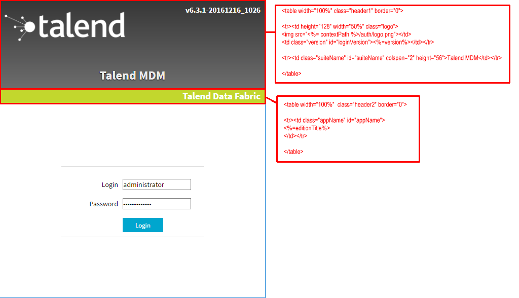 How to Customize the MDM login page?