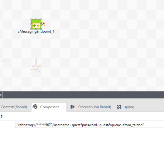 Screenshot van Talend Open Studio software.